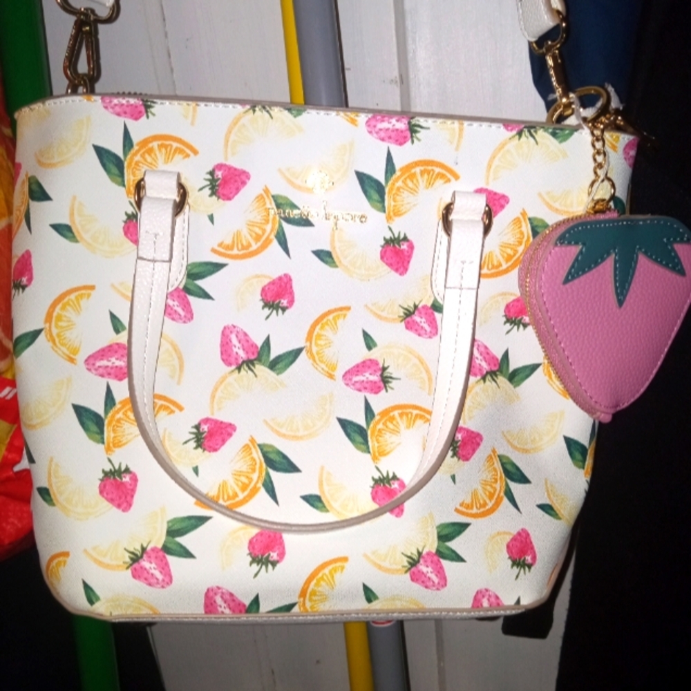 Viral Nanette Lepore Fruit Bag & Keychain/Bag Charm